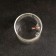 A ribbed glass "impenetrable. Bullet"
