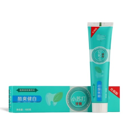 Toothpaste Chinese traditional mint, for smokers, removal of yellow spots, 180 g-2