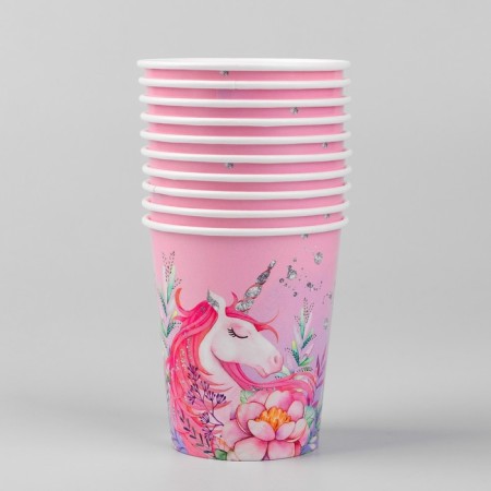 A single -single -paper glass "Unicorn", 250 ml-1