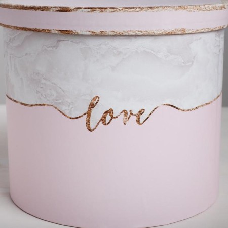 Set of boxes 4 in 1, gift packaging, “marble”, 14 x 14 x 13 - 20 x 20 x 17.5 cm-9