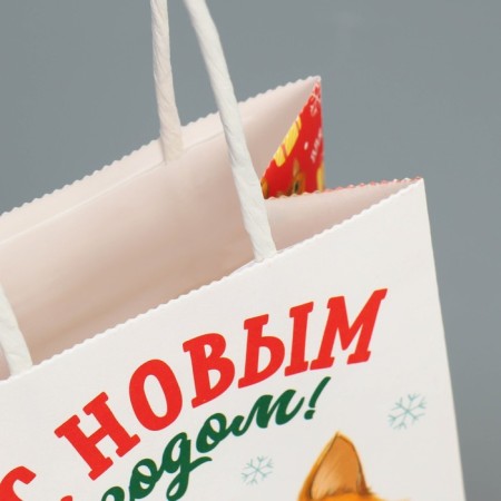 Crafts "Happy New Year", 15 x 10 x 6 cm, new year-5