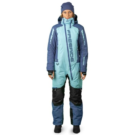 Female overson free, blue color, taslan fabric, size 44-46, height 170-176