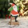Figure New Year's light "Santa Claus with a Christmas tree and gifts" 10x17 cm