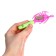 Whistle "Spider" with a puzzle, the color of mix