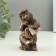 Figure "Bear with a balalaika" 12cm, bronze