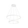 LED LED suspension Ambrella Light, Linetech, FL5505, LED, 45 W, 3600LUM, 3000-6400K, white color