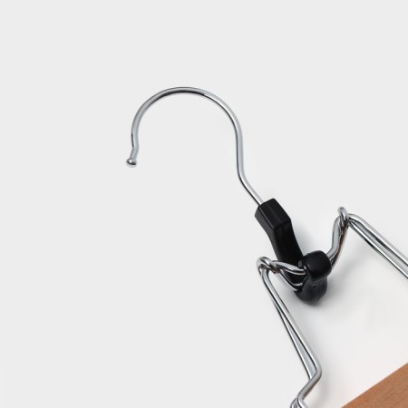 Shoulders - clamp for trousers and foam skirts, 25 × 16.5 cm, color light wood-4