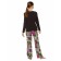 Female set, size XS, black color
