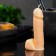 Figure candle "Favorite" Beige 12cm