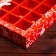 New Year. Box for 12 sweets "Snowman", 19 x 15 x 3.6 cm, confectionery packaging