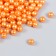 Beads for creativity plastic "yellow-peach" set of 200 pcs d = 0.6 cm