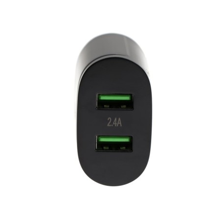 EXPLOYD EX-Z-1432, 2 USB, 2.4 A, MicroUSB cable, black-2