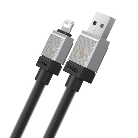 Baseus cable, Lightning - USB, 2.4 A, 2 m, black-7