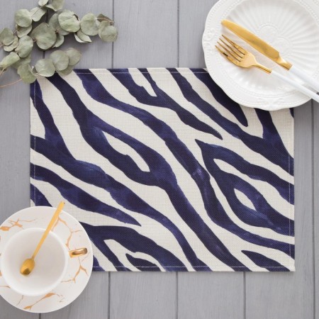 Decorative napkin "Zebra" 30*40cm, 100% p/e