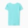 Women's T-shirt V-shaped neckline, turquoise color, size 50