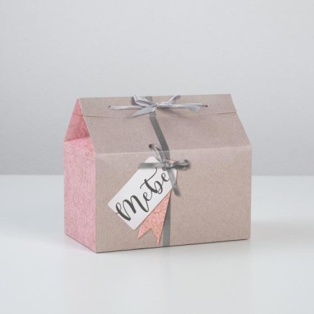 Confectionery box, Packaging "Tea Pit", 10 x 18 x 14 cm
