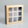 Box for sweets, confectionery packaging, 9 cells, Gold 14.5 x 14.5 x 3.5 cm