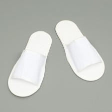 Slips are disposable, terry, sole 5 mm, white, 42 p.