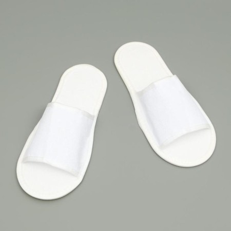 Slips are disposable, terry, sole 5 mm, white, 42 p.