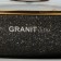 Granit Ultra Black Gold pan, 26 cm, glass cover, anti -stick coating, removable handle