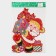 Decorative sticker "Grandfather Frost with gifts" 44x32 cm