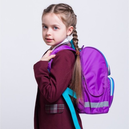 School Standard School, 34 x 25 x 13 cm, calligrata m "Unicorn", blue-9