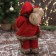 Santa Claus "in a red suit, with sleds" 30x15 cm