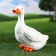Garden figure "Goose" 23x14x27cm ////