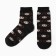 Socks kaftan Cheburashka size 36-39 (23-25 ​​cm) black