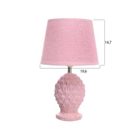 Table lamp "Budo" 1x40W E14 pink 20x20x34cm-5