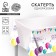The single tablecloth “Happy Birthday”, balls, 180 × 137 cm