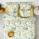 Bed linen 2pas Night is delicate lemon 175x215cm, 180x215cm, 70x70cm 2pcs, Poplin 110g HL100%