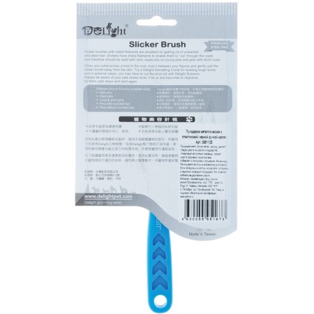 Pucrough Delight Metal, with a plastic pen, small, blue-3