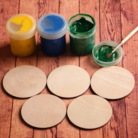 A set of workpieces for creativity "Circle", 5 pcs