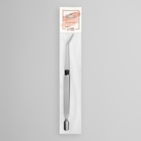 Pinzet-Shaber for nail extension, 16.5 cm, silver color-4