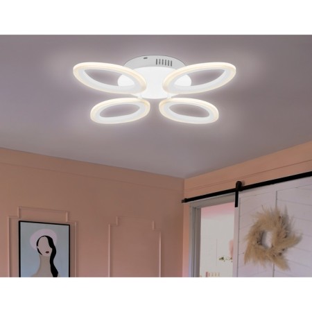 LED ceiling LED with Ambrella Light, Original, FA4485, 4XLED, 34 W, 2890LUM, 3000-6400K, white color, white-4