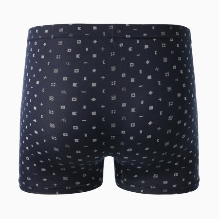 Panties men's boxers, black color/geometry, size 56-7