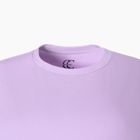 T-shirt female, lilac color, size 42-44 (m)-6