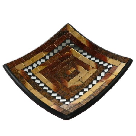 Decorative plate "Mimi" ceramics 20x20x5 cm-3