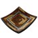 Decorative plate "Mimi" ceramics 20x20x5 cm