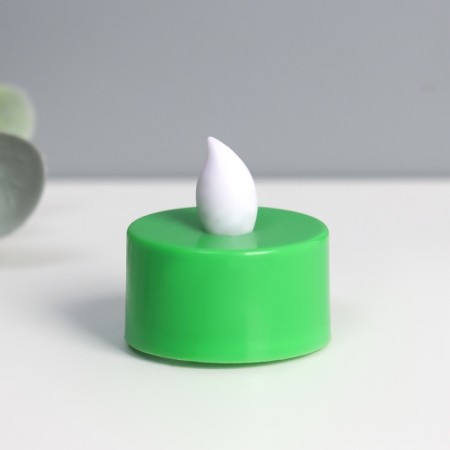 LED candles, nightlines Led Risalux "graffiti" set of 4 pcs., Green, RGB, 3.5 × 3.5 × 4 cm-2