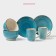 Set of dishes "Breeze" 6 before: 2 circles, 2 salad bowls, 2 plates