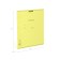 Notebook 12 sheets in the Erichkrause line classic Coverpro Neon, plastic cover, offset block, whiteness 100%, yellow