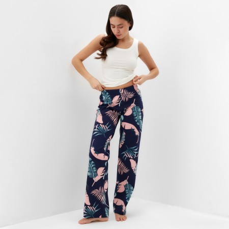 Women's pants straight KAFTAN "Tropical Dream" p. 48-50-1