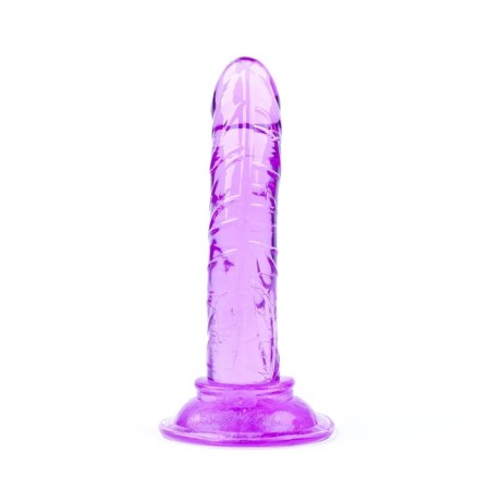 Falloimitator Realist Oka-Khpoki, on the suction cup, anal, gel, 12 x 2.5 cm, lilac-3