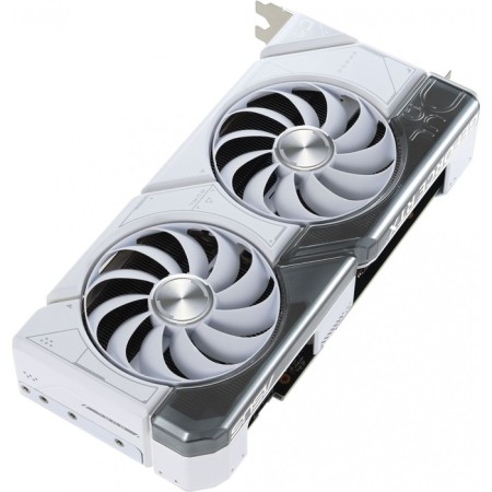 The ASUS PCI-E 4.0 Dual-RTX4070-O12G-WHITE NVIDIA GEFORCE RTX 4070 12288MB 192 GDDR6X 10044-2