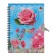 Notebook in a gift box, on a lock, A6+, 50 sheets, line "Umbrella", mix