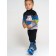 Knitted sweater for a boy, height 80 cm