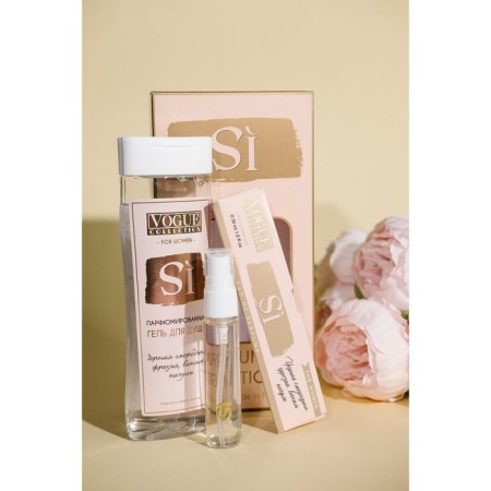 Gift set women SI, shower gel 250 ml, perfumery water 30 ml-5