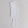 Silicone universal form "comb with a pen"